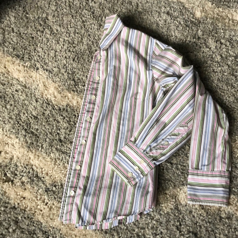 JCrew Striped Button Down - Picture 5 of 5